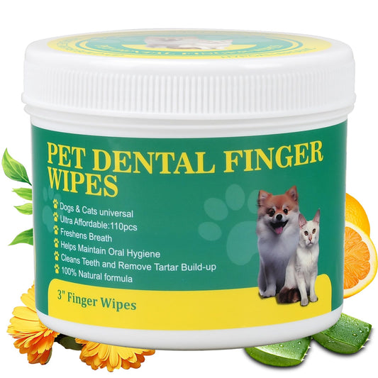 OPULA Fresh Breath Dental Wipes for Pets
